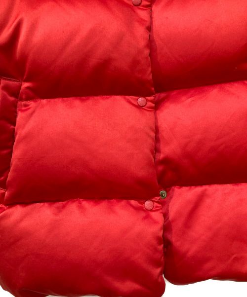 MONCLER（モンクレール）MONCLER (モンクレール) ダウンジャケット レッド サイズ:1の古着・服飾アイテム