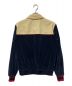 GUCCI (グッチ) Rib cotton velour zip-up jacket ネイビー サイズ:M：36000円