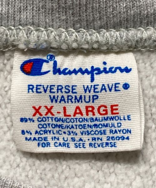 Champion（チャンピオン）Champion (チャンピオン) 染み込みREVERSE WEAVE グレー サイズ:XXLの古着・服飾アイテム