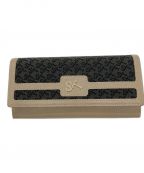 Samantha Thavasaサマンサタバサ）の古着「長財布」｜ベージュ