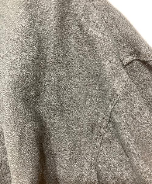 nestrobe confect（ネストローブ コンフェクト）nestrobe confect (ネストローブ コンフェクト) リネンアムンゼンスモックシャツ ブラック サイズ:3の古着・服飾アイテム