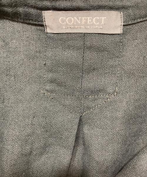 nestrobe confect（ネストローブ コンフェクト）nestrobe confect (ネストローブ コンフェクト) リネンアムンゼンスモックシャツ ブラック サイズ:3の古着・服飾アイテム