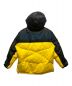 THE NORTH FACE (ザ ノース フェイス) SUPREME (シュプリーム) 800Fill Half Zip Hooded Pullover ブラック×イエロー サイズ:L：35000円