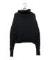 ISSEY MIYAKE (イッセイミヤケ) WOOL SHELL KNIT ブラック サイズ:Ⅿ：20000円
