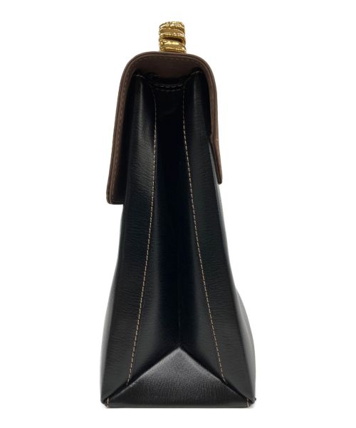 LOEWE（ロエベ）LOEWE (ロエベ) ベラスケス 2WAYハンドバッグ ブラウン×ブラックの古着・服飾アイテム