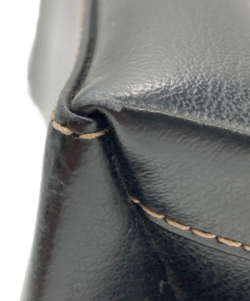 LOEWE（ロエベ）LOEWE (ロエベ) ベラスケス 2WAYハンドバッグ ブラウン×ブラックの古着・服飾アイテム