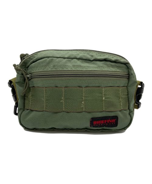 BRIEFING（ブリーフィング）BRIEFING (ブリーフィング) ショルダーバッグ グリーンの古着・服飾アイテム