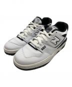 NEW BALANCEニューバランス）の古着「ローカットスニーカー」｜ホワイト×ブラック