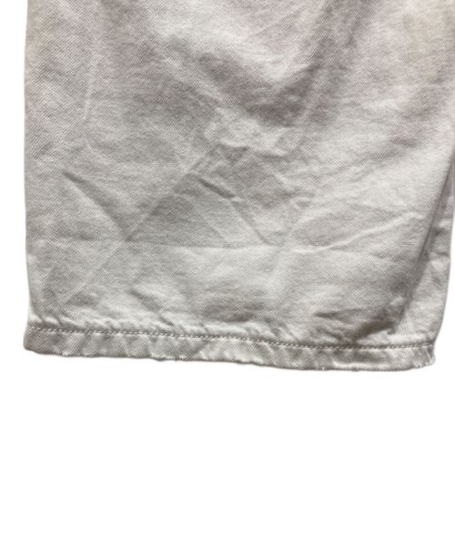 upper hights（アッパーハイツ）upper hights (アッパーハイツ) THE LAZY STRAIGHT パンツ ホワイト サイズ:23の古着・服飾アイテム