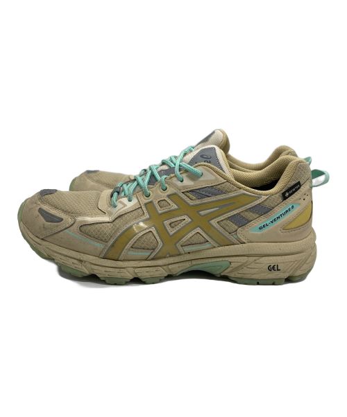 asics（アシックス）asics (アシックス) ローカットスニーカー カーキ サイズ:US8.5の古着・服飾アイテム