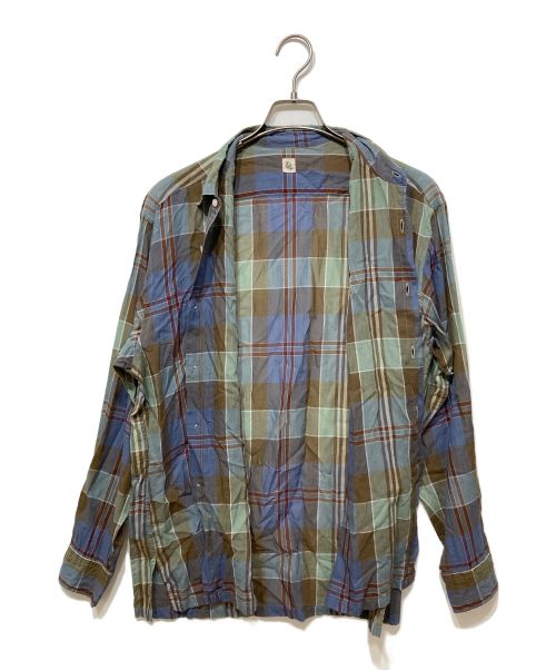 KAPTAIN SUNSHINE（キャプテンサンシャイン）KAPTAIN SUNSHINE (キャプテンサンシャイン) Regullar Collar Shirt グリーン サイズ:38の古着・服飾アイテム