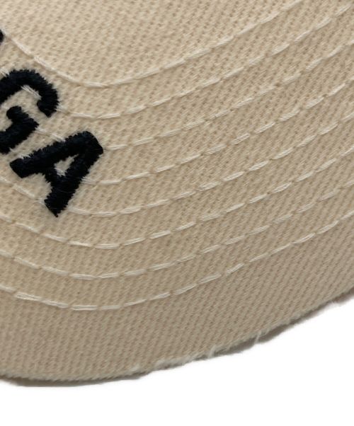 BALENCIAGA（バレンシアガ）BALENCIAGA (バレンシアガ) ロゴベースボールキャップ ベージュの古着・服飾アイテム
