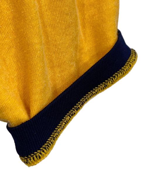 Champion（チャンピオン）Champion (チャンピオン) ヴィンテージフットボールカットソー イエロー サイズ:Sの古着・服飾アイテム