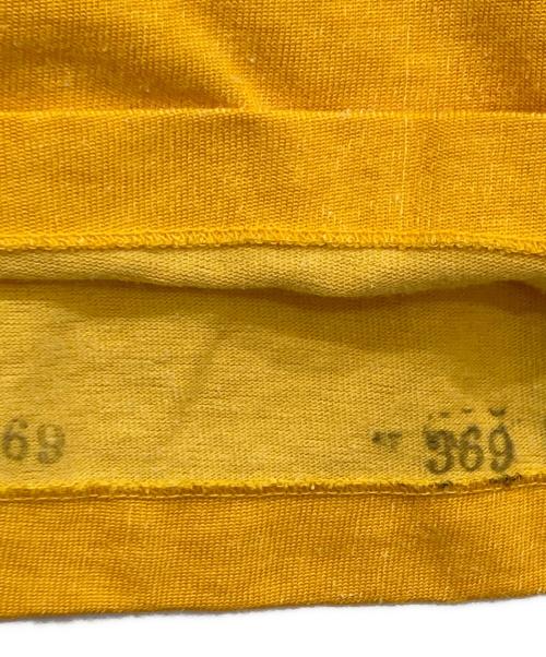 Champion（チャンピオン）Champion (チャンピオン) ヴィンテージフットボールカットソー イエロー サイズ:Sの古着・服飾アイテム