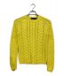 POLO RALPH LAUREN（ポロ・ラルフローレン）の古着「ケーブルニット」｜イエロー