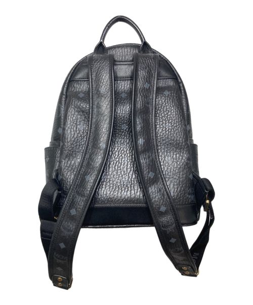 MCM（エムシーエム）MCM (エムシーエム) スタッズリュック ブラックの古着・服飾アイテム