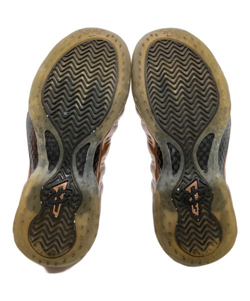NIKE（ナイキ）NIKE (ナイキ) AIR FOAMPOSITE ONE ブラウン サイズ:25cm　US7の古着・服飾アイテム