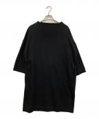 ENFOLDエンフォルド）の古着「7分袖 コクーン ワンピース」｜ブラック