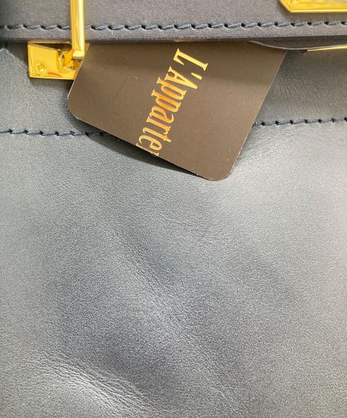 SITA PARANTICA（シータパランティカ）SITA PARANTICA (シータパランティカ) L'appartement (アパルトモン) ハンドバッグ ネイビーの古着・服飾アイテム