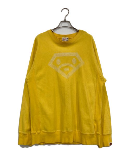 BABY MiLO（ベビーマイロ）BABY MiLO (ベビーマイロ) プリントスウェット イエロー サイズ:Ⅿの古着・服飾アイテム