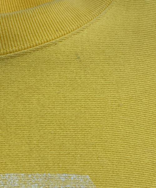 BABY MiLO（ベビーマイロ）BABY MiLO (ベビーマイロ) プリントスウェット イエロー サイズ:Ⅿの古着・服飾アイテム