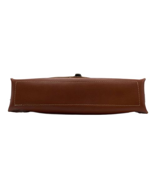 kanmi（カンミ）kanmi (カンミ) レザーショルダーバッグ キャメルの古着・服飾アイテム