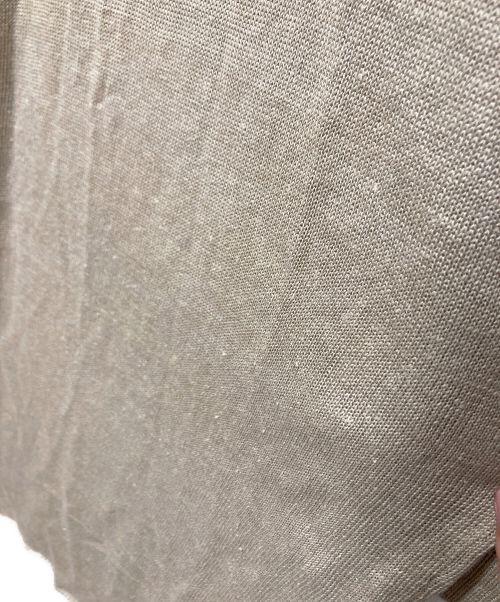 L'appartement（アパルトモン）L'appartement (アパルトモン) リネンロングトッパーカーディガン ベージュ サイズ:FREEの古着・服飾アイテム