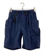 GRIP SWANYグリップスワニー）の古着「ナイロンハーフパンツ」｜ネイビー