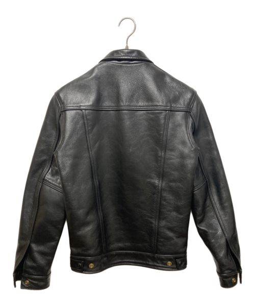 VANSON（バンソン）VANSON (バンソン) レザージャケット ブラック サイズ:36の古着・服飾アイテム