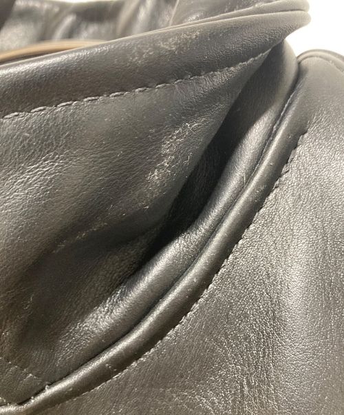 VANSON（バンソン）VANSON (バンソン) レザージャケット ブラック サイズ:36の古着・服飾アイテム