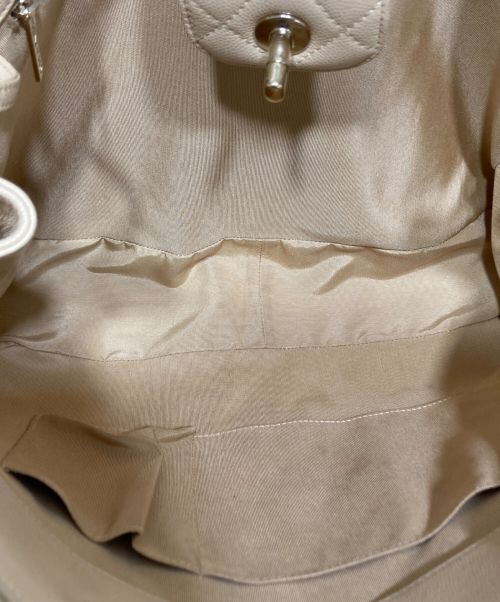 CHANEL（シャネル）CHANEL (シャネル) チェーントートバッグ ベージュの古着・服飾アイテム