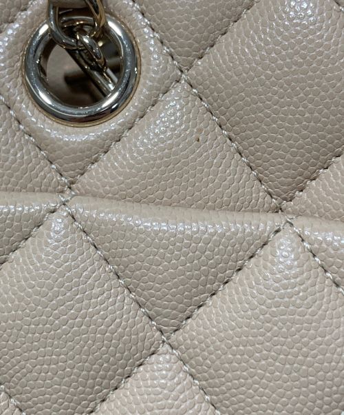 CHANEL（シャネル）CHANEL (シャネル) チェーントートバッグ ベージュの古着・服飾アイテム