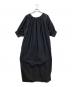 FRAMeWORK (フレームワーク) コットンギャザードレス ブラック サイズ:FREE：4000円