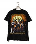 KISSキッス）の古着「Tシャツ」｜ブラック
