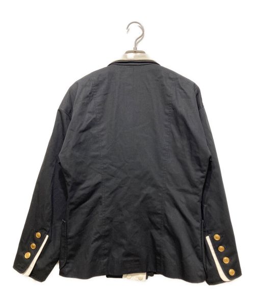 CHANEL（シャネル）CHANEL (シャネル) ダブルジャケット ネイビー サイズ:3Lの古着・服飾アイテム