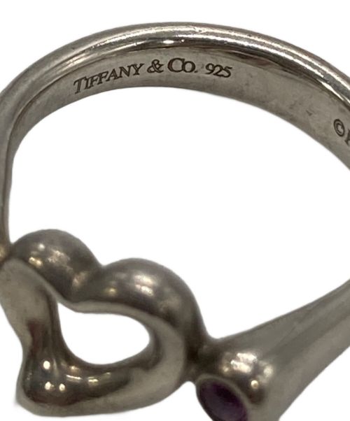 TIFFANY & Co.（ティファニー）Tiffany & Co. (ティファニー) オープンハートリング サイズ:6号の古着・服飾アイテム