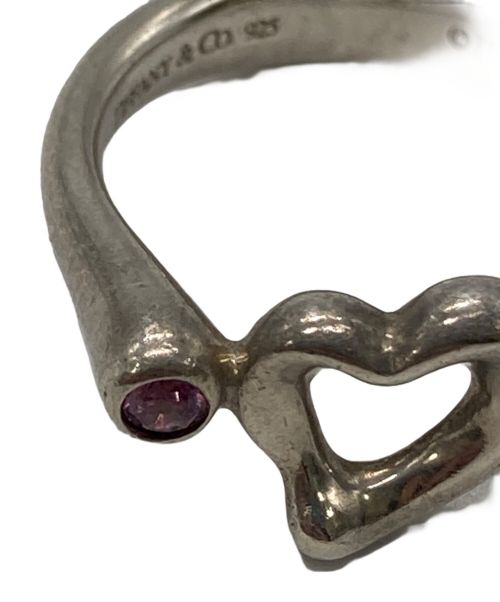 TIFFANY & Co.（ティファニー）Tiffany & Co. (ティファニー) オープンハートリング サイズ:6号の古着・服飾アイテム