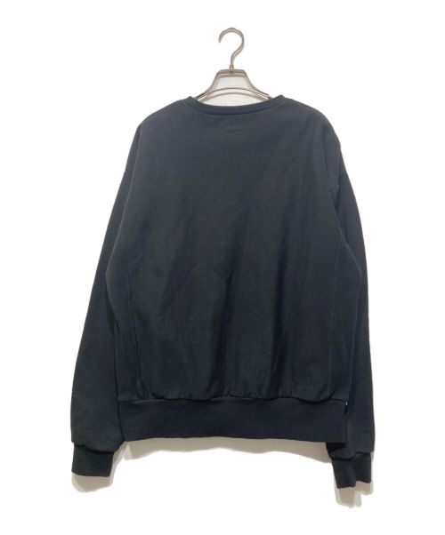 Lafayette（ラファイエット）Lafayette (ラファイエット) TONAL LOGO US COTTON CREWNECK SWEATSHIRT/スウェット ブラック サイズ:Ⅿの古着・服飾アイテム