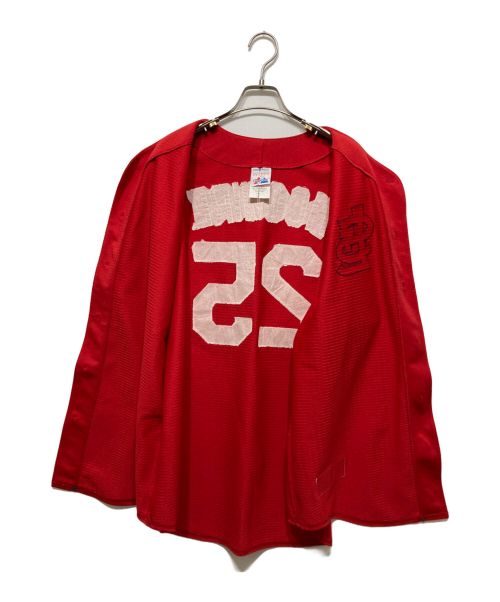 Majestic（マジェスティック）Majestic (マジェスティック) シャツ レッド サイズ:Ｌの古着・服飾アイテム