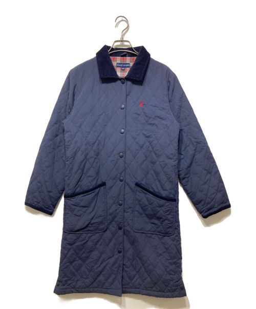 RALPH LAUREN（ラルフローレン）RALPH LAUREN (ラルフローレン) キルティングコート ネイビー サイズ:160の古着・服飾アイテム