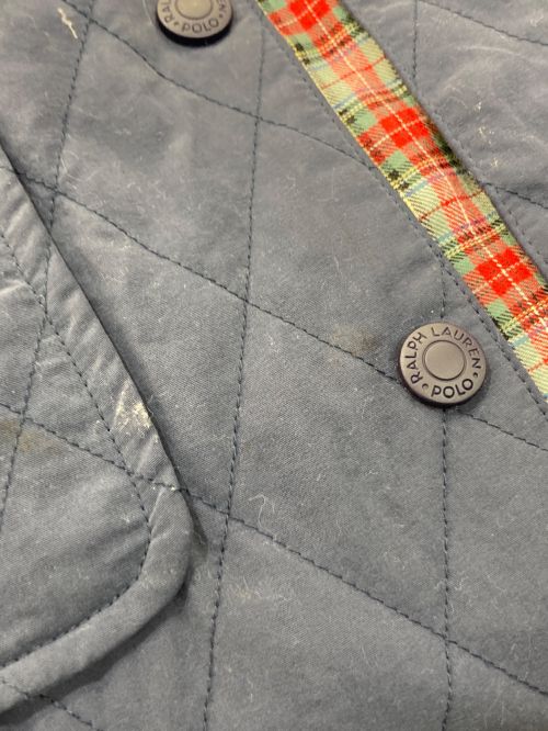 RALPH LAUREN（ラルフローレン）RALPH LAUREN (ラルフローレン) キルティングコート ネイビー サイズ:160の古着・服飾アイテム