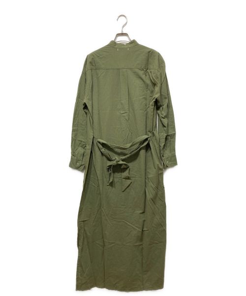 CALiDREAMiNG（カリドリーミング）CALiDREAMiNG (カリドリーミング) L'Appartement別注 (アパルトモンベッチュウ) LongShirtDress グリーン サイズ:FREEの古着・服飾アイテム