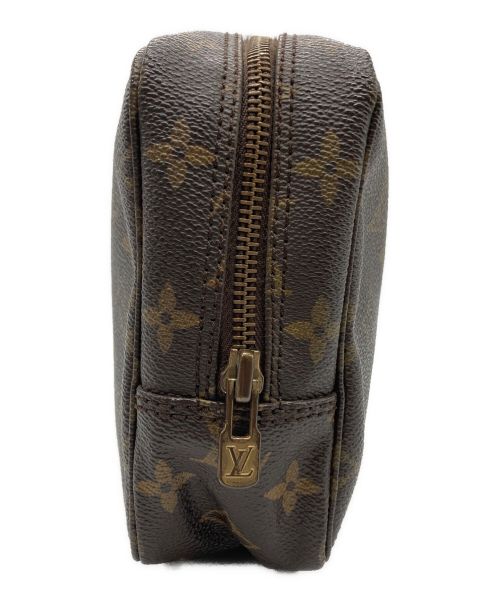 LOUIS VUITTON（ルイ ヴィトン）LOUIS VUITTON (ルイ ヴィトン) コスメポーチ ブラウンの古着・服飾アイテム