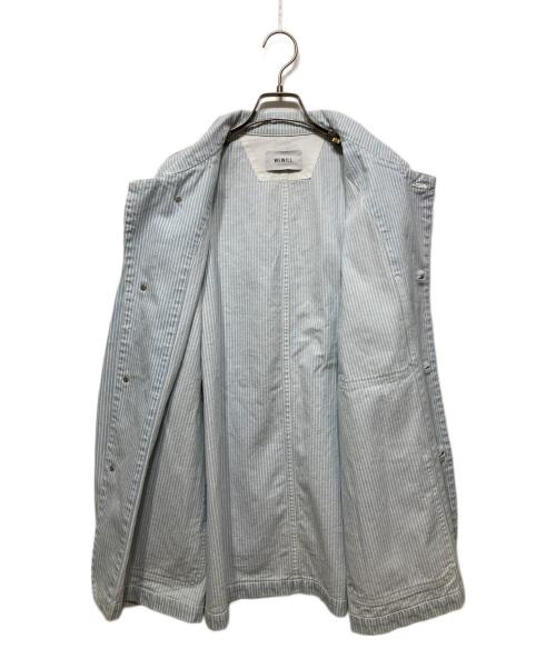 WEWILL（ウィーウィル）WEWILL (ウィーウィル) COVERALL JACKET ブルー サイズ:3の古着・服飾アイテム