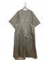 Phlannel (フランネル) HIGH COUNT YARN TWILL CLOTH TUNIC DRESS グレー サイズ:1：5000円