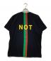 GUCCI (グッチ) FAKE NOT  TEE ブラック サイズ:XS：13000円