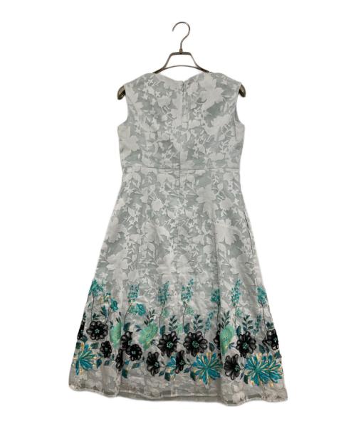 TOCCA（トッカ）TOCCA (トッカ) MIRAGE フワラーワンピース ブルーの古着・服飾アイテム