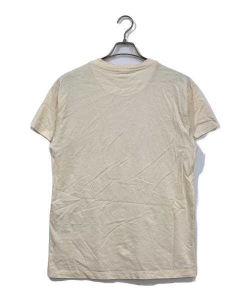 JIL SANDER+（ジルサンダープラス）JIL SANDER+ (ジルサンダープラス) ロゴパッチ半袖TEE ベージュ サイズ:Sの古着・服飾アイテム