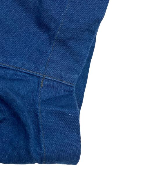 45R（フォーティファイブ・アール）45R (フォーティファイブ・アール) 粟サテンのドレス インディゴ サイズ:3の古着・服飾アイテム