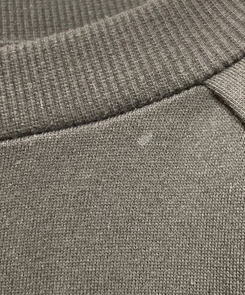 EMPORIO ARMANI（エンポリオアルマーニ）EMPORIO ARMANI (エンポリオアルマーニ) クルーネックスウェット ブラック サイズ:42の古着・服飾アイテム